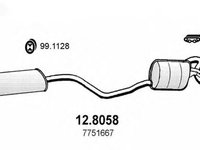 Toba esapament FIAT PUNTO Van 176L ASSO 128058