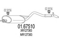 Toba esapament finala 01 67510 MTS pentru Mitsubishi Coltrodeo Mitsubishi L Mitsubishi Strada Mitsubishi Triton