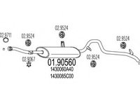 Toba esapament finala 01 90560 MTS