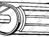 Toba esapament finala 115-323 BOSAL pentru Rover 400