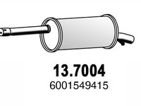 Toba esapament finala 13 7004 ASSO pentru Dacia Logan 2007 2008 2009 2010 2011 2012 2013 2014 2015 2016 2017 2018 2019 2020 2021 2022 2023 2024