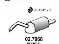 Toba esapament finala ALFA ROMEO 156 932 ASSO 027068