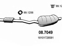 Toba esapament finala BMW 3 E36 ASSO 087049