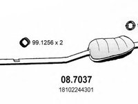 Toba esapament finala BMW 3 Touring E36 ASSO 087037