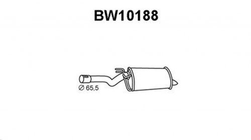 Toba esapament finala BMW 5 E39 VENEPORTE BW1