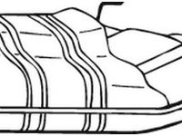 Toba Esapament Finala Bosal Saab 9-3 1993-1998 215-831