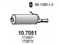 Toba esapament finala CITROËN XSARA PICASSO (N68) (1999 - 2016) ASSO 10.7051