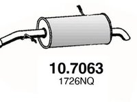 Toba esapament finala CITROEN C2 (JM) (2003 - 2016) ASSO 10.7063 piesa NOUA