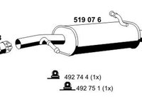 Toba esapament finala CITROEN C2 JM ERNST 519076