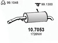 Toba esapament finala CITROEN C3 I FC ASSO 107053