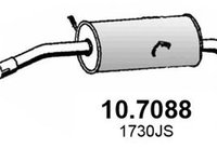 Toba esapament finala CITROEN C4 cupe LA ASSO 107088