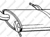 Toba esapament finala CITROEN C4 Grand Picasso I UA BOSAL 135-085