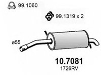 Toba esapament finala CITROEN C5 II RC ASSO 107081