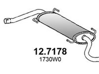 Toba esapament finala CITROEN JUMPER caroserie ASSO 127178