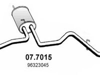 Toba esapament finala DAEWOO MATIZ (KLYA) (1998 - 2016) ASSO 07.7015 piesa NOUA