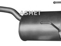 Toba esapament finala FIAT 500 C (312) (2009 - 2016) ASMET 16.085 piesa NOUA