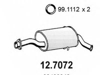 Toba esapament finala FIAT CROMA 154 ASSO 127072