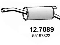 Toba esapament finala FIAT DOBLO Cargo 223 ASSO 127089