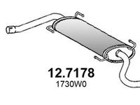 Toba esapament finala FIAT DUCATO bus (250, 290) (2006 - 2016) ASSO 12.7178