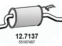 Toba esapament finala FIAT IDEA 350 ASSO 127137