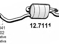 Toba esapament finala FIAT PUNTO 176 ASSO 127111