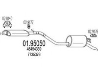 Toba esapament finala FIAT PUNTO 176 MTS 1.9505