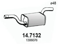 Toba esapament finala FORD FOCUS II limuzina DA ASSO 147132