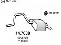 Toba esapament finala FORD MONDEO II BAP ASSO 147038