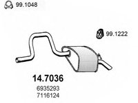 Toba esapament finala FORD MONDEO II BAP ASSO 147036