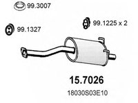 Toba esapament finala HONDA CIVIC V Hatchback EG ASSO 157026