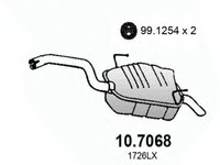 Toba esapament finala LANCIA PHEDRA 179 ASSO 107068