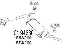 Toba esapament finala MAZDA 323 F V BA MTS 1.9463