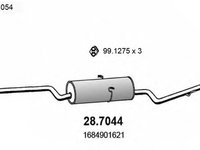 Toba esapament finala MERCEDES-BENZ A-CLASS W168 ASSO 287044