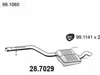 Toba esapament finala MERCEDES-BENZ C-CLASS W202 ASSO 287029