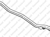 Toba esapament finala NISSAN MISTRAL II (R20), FORD MAVERICK (UDS, UNS) - BOSAL 278-549