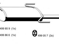 Toba esapament finala OPEL ASTRA F 56 57 ERNST 042291