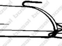 Toba esapament finala OPEL ASTRA F (56_, 57_), OPEL ASTRA F Cabriolet (53_B), VAUXHALL ASTRA Mk III (F) - BOSAL 185-311