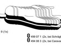 Toba esapament finala OPEL ASTRA H GTC L08 ERNST 054270