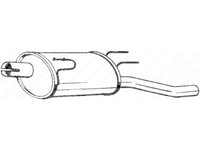 Toba esapament finala Opel Combo Tour, Corsa C Caroserie (F08, W5l) Bosal 185627