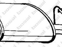 Toba esapament finala OPEL CORSA A hatchback (93_, 94_, 98_, 99_) - BOSAL 185-087