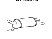 Toba esapament finala OPEL CORSA B 73 78 79 VENEPORTE OP40015