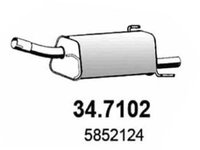 Toba esapament finala OPEL CORSA C F08 F68 ASSO 347102