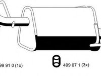 Toba esapament finala OPEL MERIVA ERNST 033275