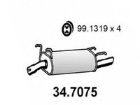 Toba esapament finala OPEL OMEGA B combi 21 22 23 ASSO 347075