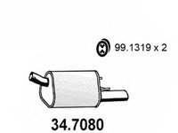 Toba esapament finala OPEL TIGRA 95 ASSO 347080