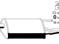 Toba esapament finala OPEL TIGRA 95 ERNST 011112