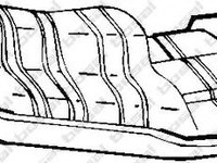 Toba esapament finala OPEL VECTRA A hatchback (88_, 89_) (1988 - 1995) BOSAL 185-271