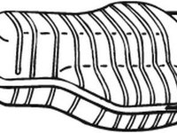 Toba esapament finala OPEL ZAFIRA B (A05) (2005 - 2016) BOSAL 185-647 piesa NOUA