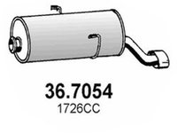 Toba esapament finala PEUGEOT 206 CC 2D ASSO 367054