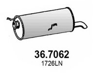 Toba esapament finala PEUGEOT 307 3A C ASSO 367062